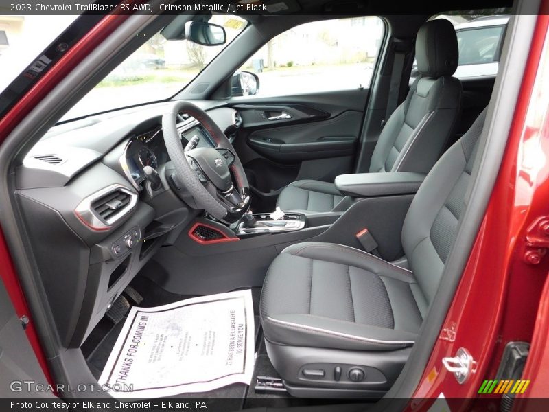 Crimson Metallic / Jet Black 2023 Chevrolet TrailBlazer RS AWD