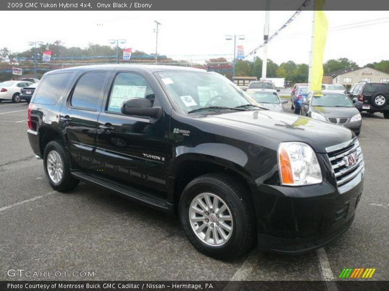 Onyx Black / Ebony 2009 GMC Yukon Hybrid 4x4