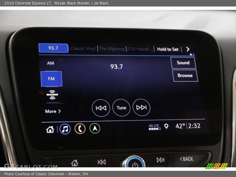 Mosaic Black Metallic / Jet Black 2019 Chevrolet Equinox LT