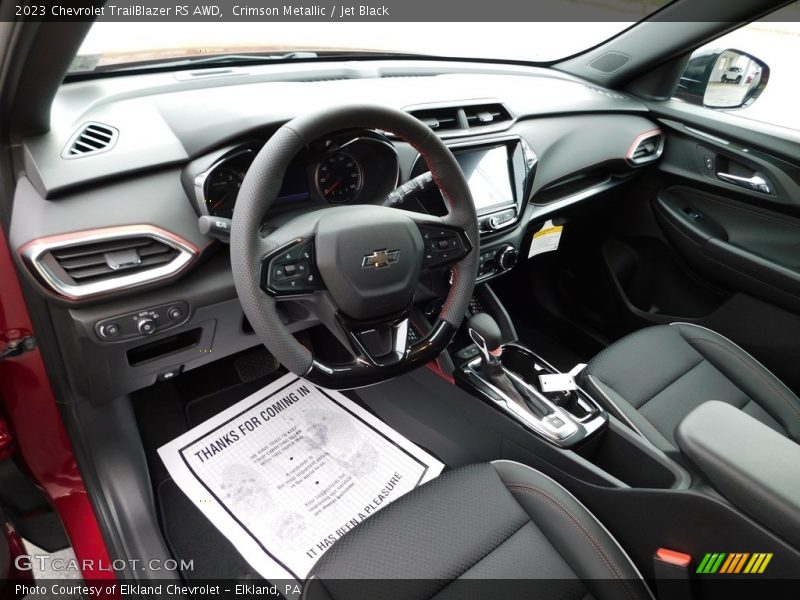  2023 TrailBlazer RS AWD Jet Black Interior