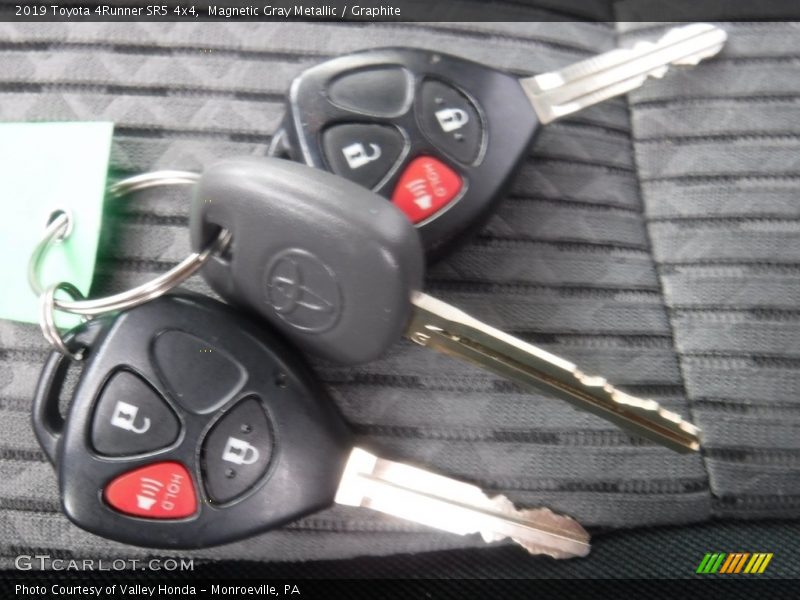 Magnetic Gray Metallic / Graphite 2019 Toyota 4Runner SR5 4x4