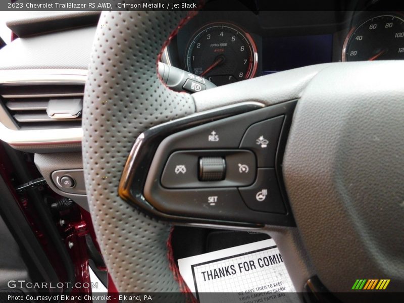  2023 TrailBlazer RS AWD Steering Wheel
