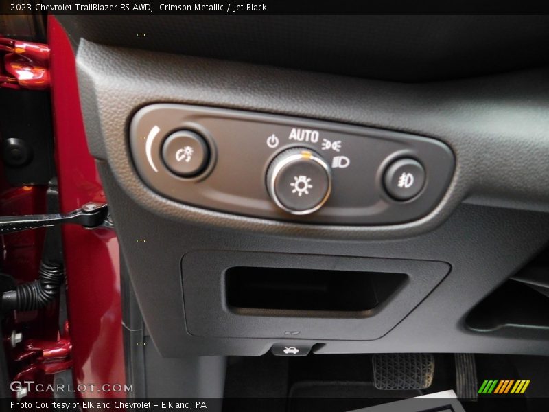 Crimson Metallic / Jet Black 2023 Chevrolet TrailBlazer RS AWD