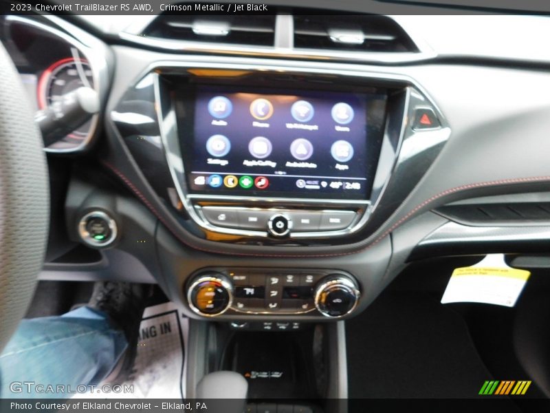 Crimson Metallic / Jet Black 2023 Chevrolet TrailBlazer RS AWD