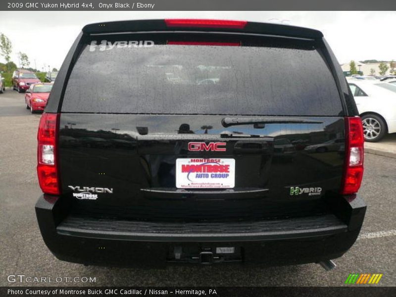 Onyx Black / Ebony 2009 GMC Yukon Hybrid 4x4