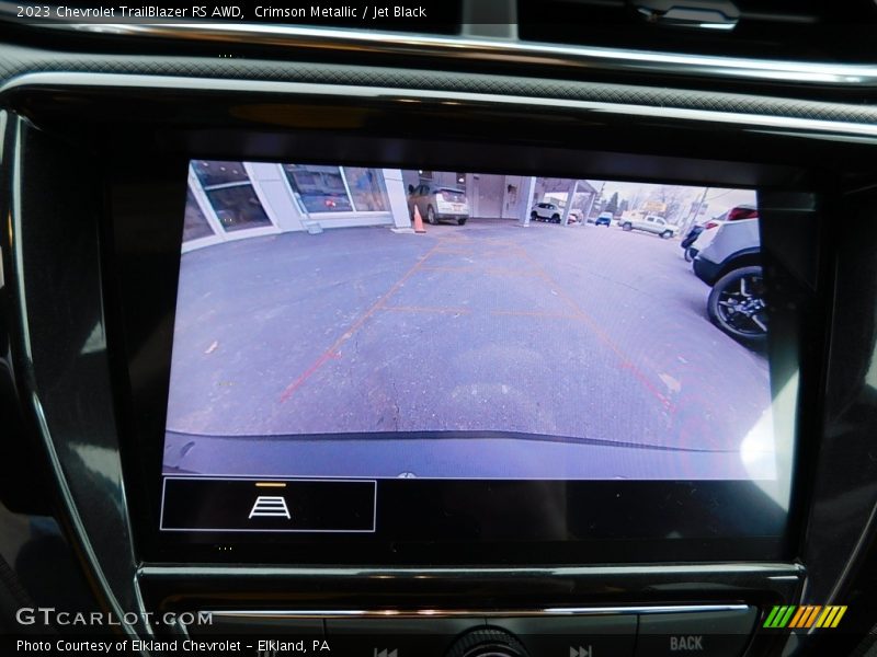 Crimson Metallic / Jet Black 2023 Chevrolet TrailBlazer RS AWD