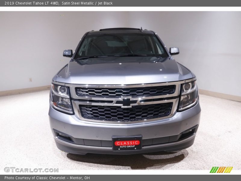Satin Steel Metallic / Jet Black 2019 Chevrolet Tahoe LT 4WD
