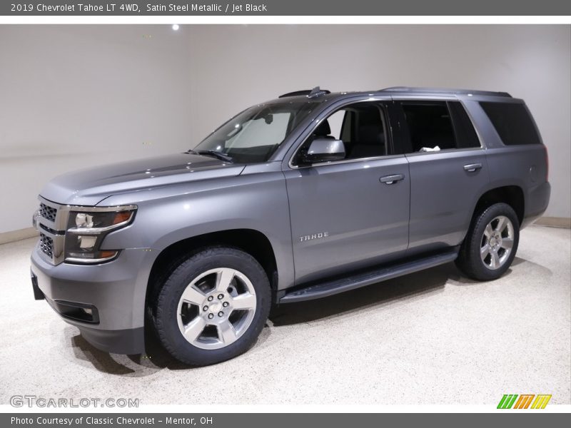 Satin Steel Metallic / Jet Black 2019 Chevrolet Tahoe LT 4WD