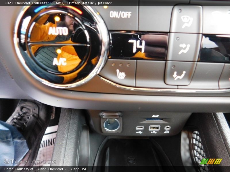 Crimson Metallic / Jet Black 2023 Chevrolet TrailBlazer RS AWD