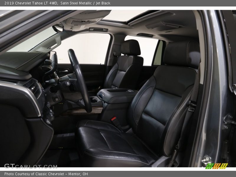 Satin Steel Metallic / Jet Black 2019 Chevrolet Tahoe LT 4WD
