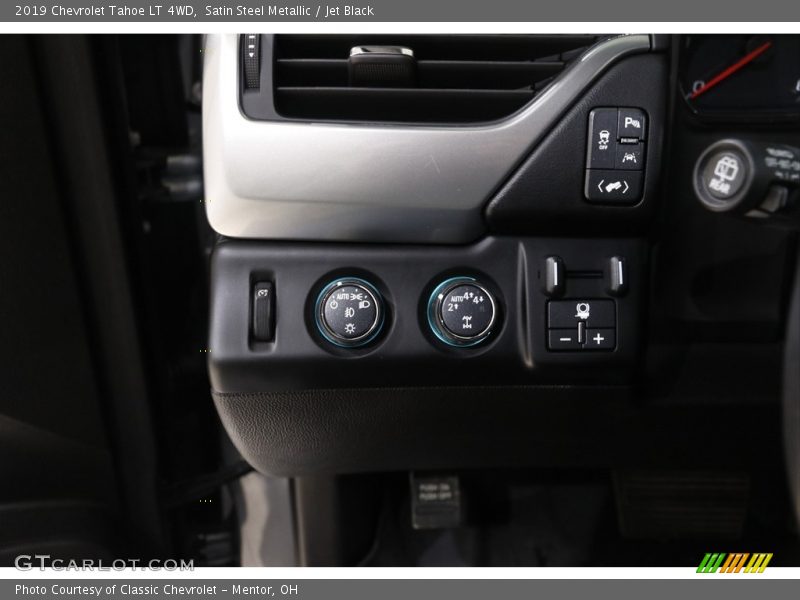 Satin Steel Metallic / Jet Black 2019 Chevrolet Tahoe LT 4WD