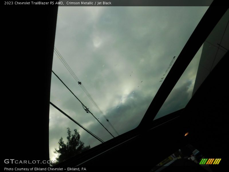 Crimson Metallic / Jet Black 2023 Chevrolet TrailBlazer RS AWD