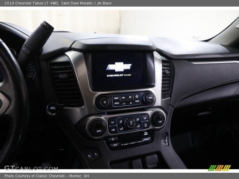 Satin Steel Metallic / Jet Black 2019 Chevrolet Tahoe LT 4WD