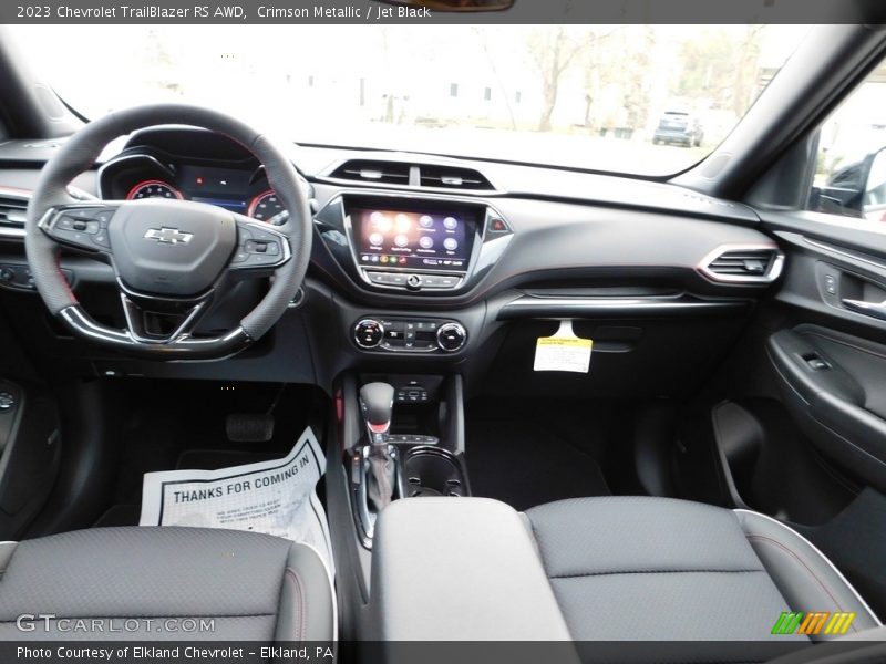 Dashboard of 2023 TrailBlazer RS AWD