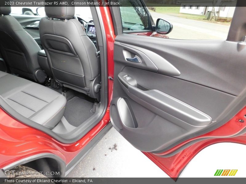 Door Panel of 2023 TrailBlazer RS AWD
