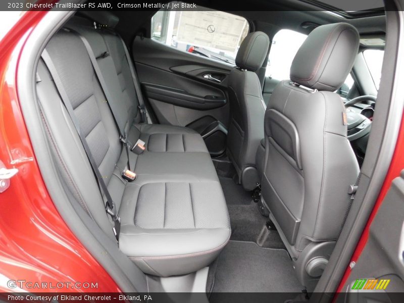 Rear Seat of 2023 TrailBlazer RS AWD