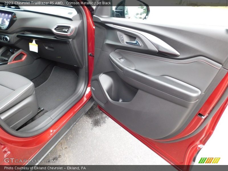 Door Panel of 2023 TrailBlazer RS AWD
