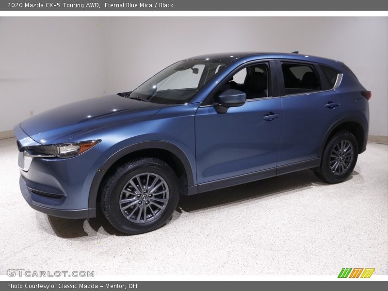 Eternal Blue Mica / Black 2020 Mazda CX-5 Touring AWD