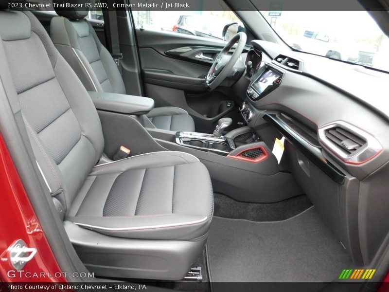 Front Seat of 2023 TrailBlazer RS AWD
