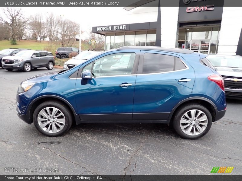 Deep Azure Metallic / Ebony 2019 Buick Encore Preferred AWD