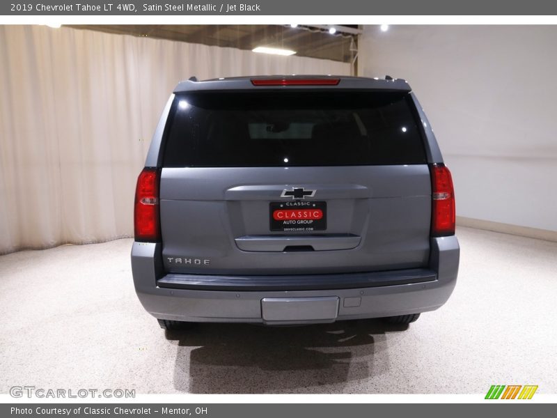 Satin Steel Metallic / Jet Black 2019 Chevrolet Tahoe LT 4WD