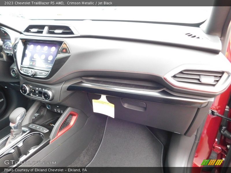 Crimson Metallic / Jet Black 2023 Chevrolet TrailBlazer RS AWD