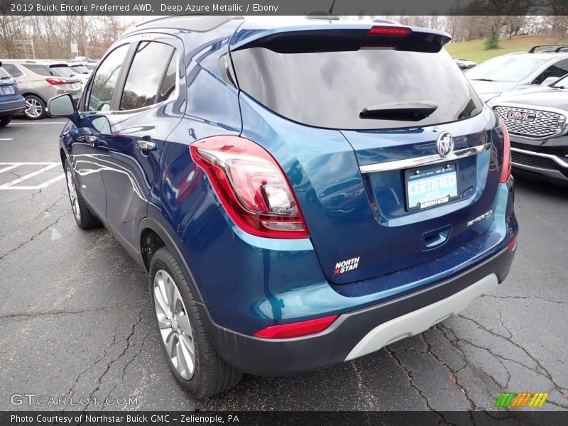 Deep Azure Metallic / Ebony 2019 Buick Encore Preferred AWD