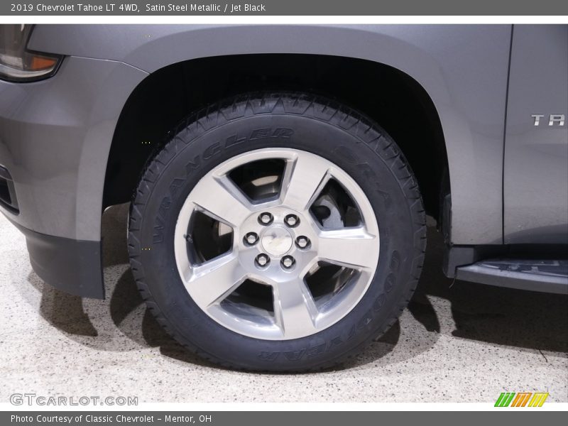 Satin Steel Metallic / Jet Black 2019 Chevrolet Tahoe LT 4WD