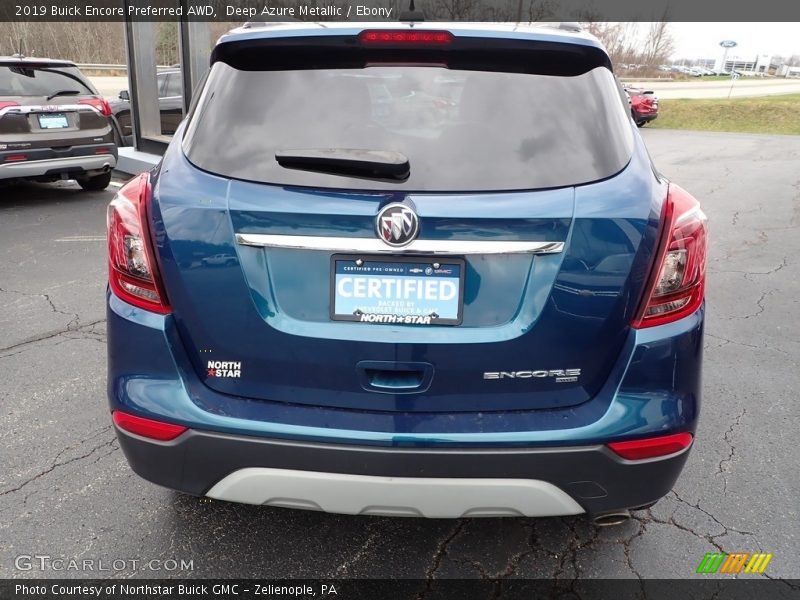 Deep Azure Metallic / Ebony 2019 Buick Encore Preferred AWD