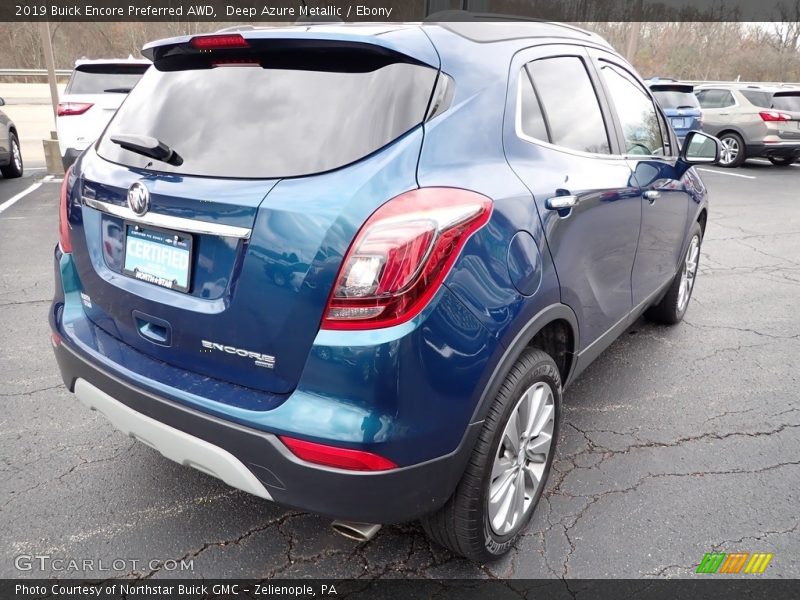 Deep Azure Metallic / Ebony 2019 Buick Encore Preferred AWD