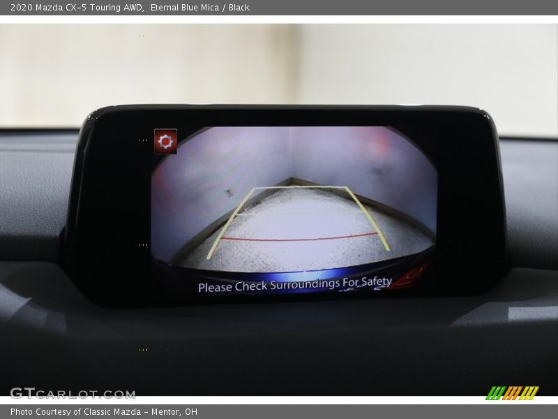 Eternal Blue Mica / Black 2020 Mazda CX-5 Touring AWD