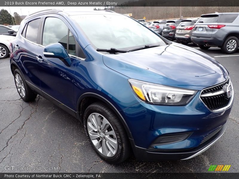 Deep Azure Metallic / Ebony 2019 Buick Encore Preferred AWD