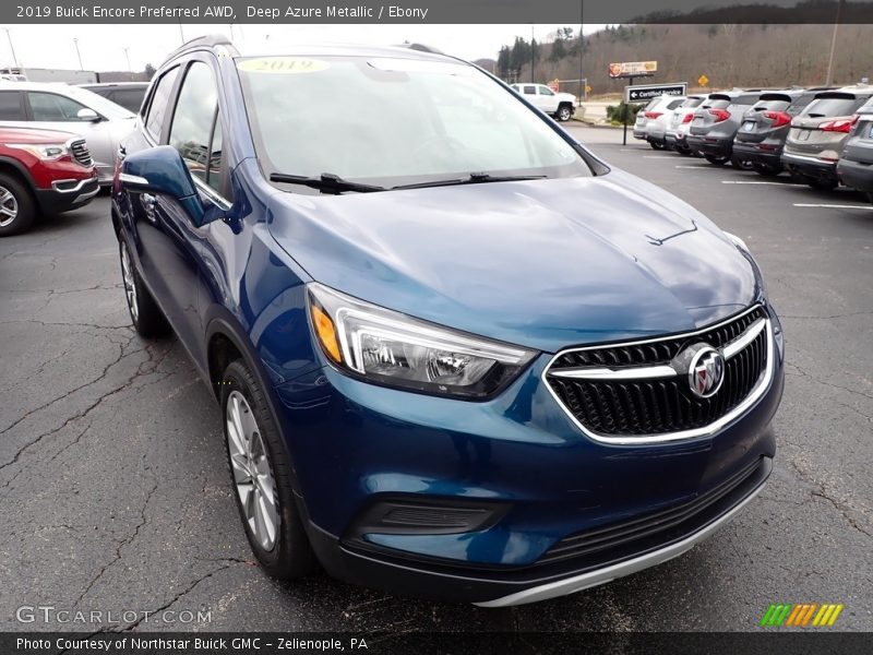 Deep Azure Metallic / Ebony 2019 Buick Encore Preferred AWD