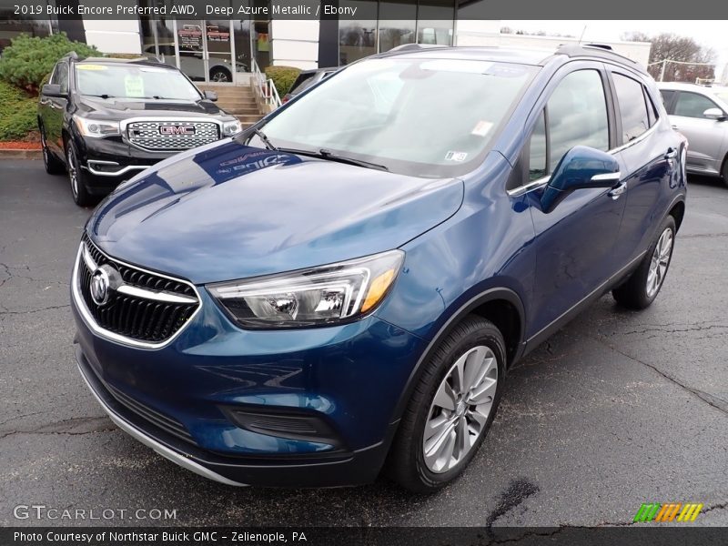 Deep Azure Metallic / Ebony 2019 Buick Encore Preferred AWD