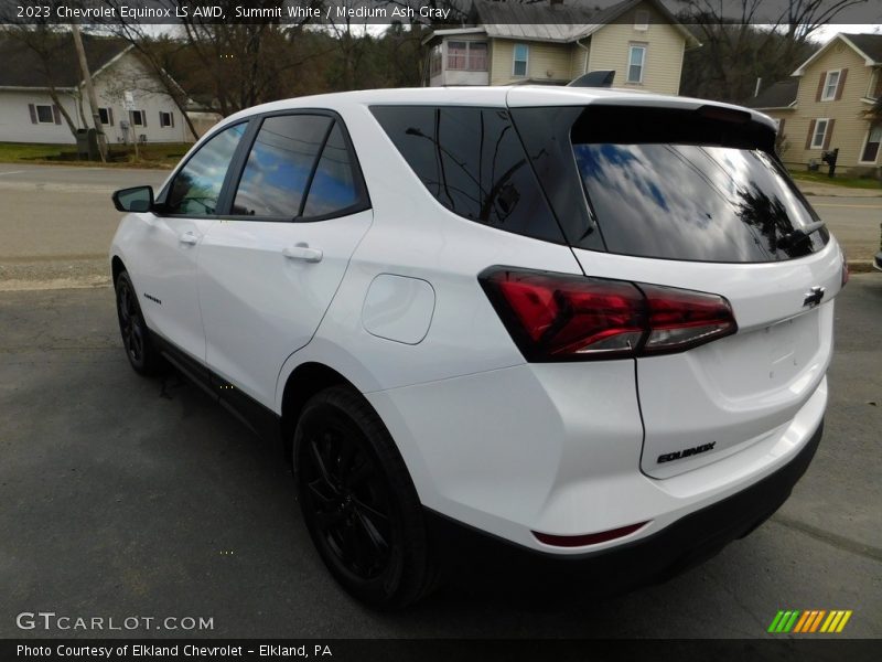 Summit White / Medium Ash Gray 2023 Chevrolet Equinox LS AWD