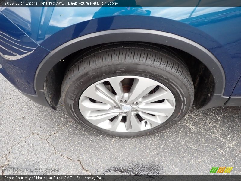 Deep Azure Metallic / Ebony 2019 Buick Encore Preferred AWD
