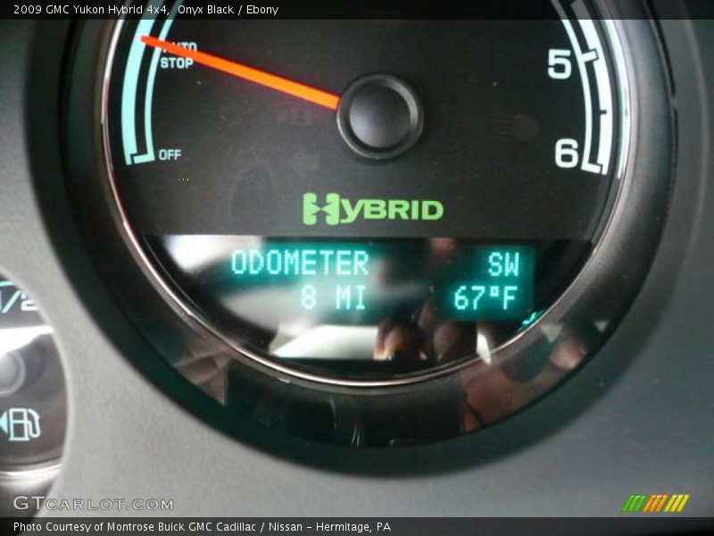 Onyx Black / Ebony 2009 GMC Yukon Hybrid 4x4