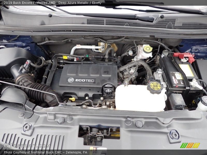 Deep Azure Metallic / Ebony 2019 Buick Encore Preferred AWD