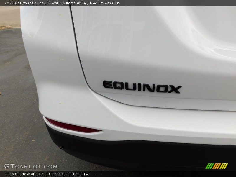 Summit White / Medium Ash Gray 2023 Chevrolet Equinox LS AWD