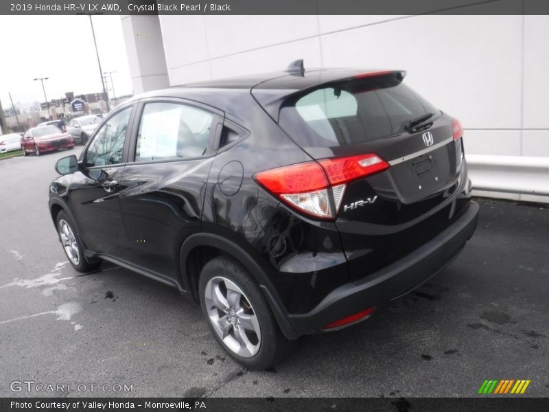 Crystal Black Pearl / Black 2019 Honda HR-V LX AWD