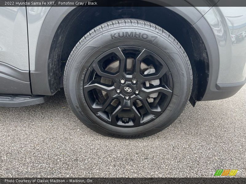Portofino Gray / Black 2022 Hyundai Santa Fe XRT