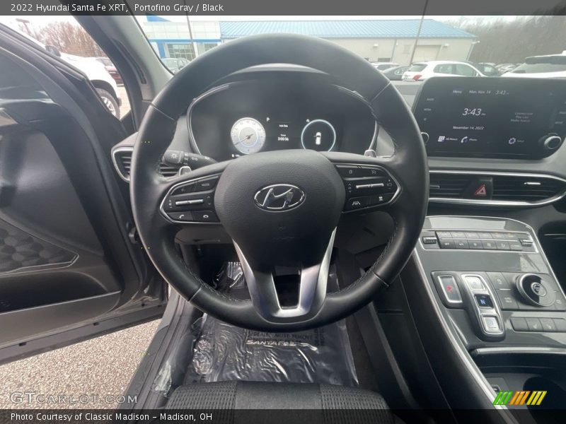Portofino Gray / Black 2022 Hyundai Santa Fe XRT