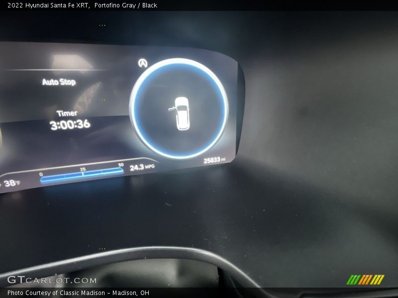 Portofino Gray / Black 2022 Hyundai Santa Fe XRT