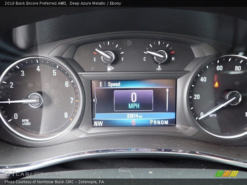 Deep Azure Metallic / Ebony 2019 Buick Encore Preferred AWD