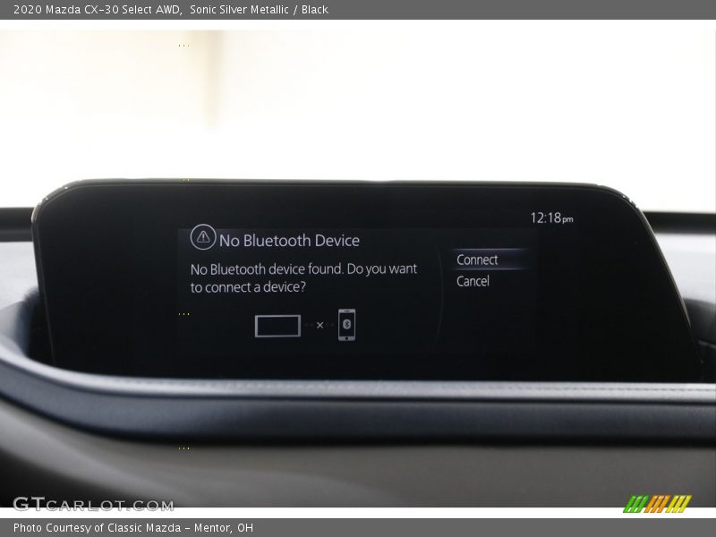 Sonic Silver Metallic / Black 2020 Mazda CX-30 Select AWD