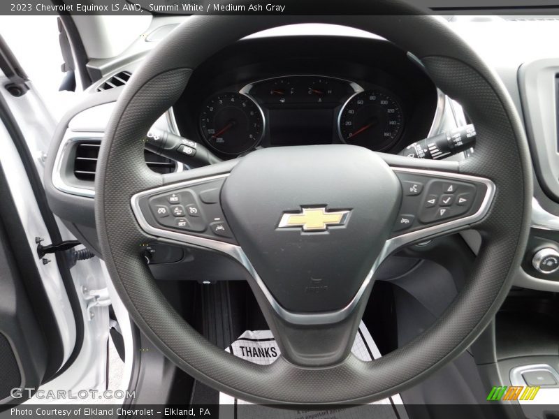 Summit White / Medium Ash Gray 2023 Chevrolet Equinox LS AWD