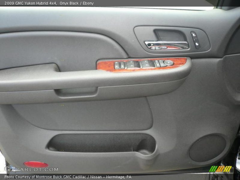 Onyx Black / Ebony 2009 GMC Yukon Hybrid 4x4