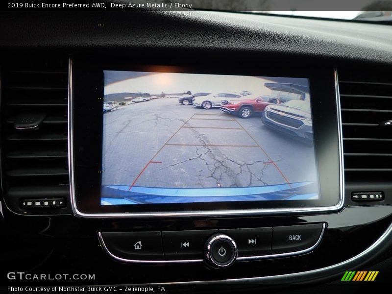 Deep Azure Metallic / Ebony 2019 Buick Encore Preferred AWD