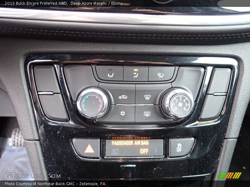 Deep Azure Metallic / Ebony 2019 Buick Encore Preferred AWD