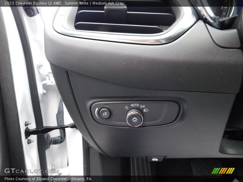 Summit White / Medium Ash Gray 2023 Chevrolet Equinox LS AWD